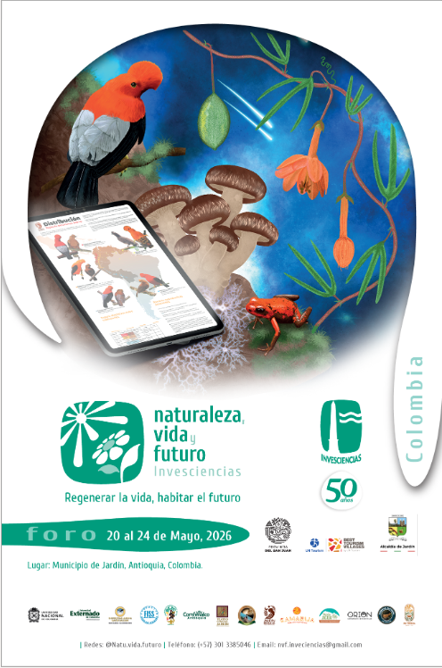 Afiche oficial Naturaleza, Vida y Futuro 2026
